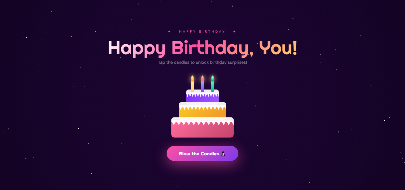 Birthday Blast 🎂